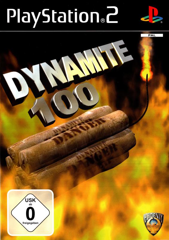 Dynamite 100 box art for Playstation 2